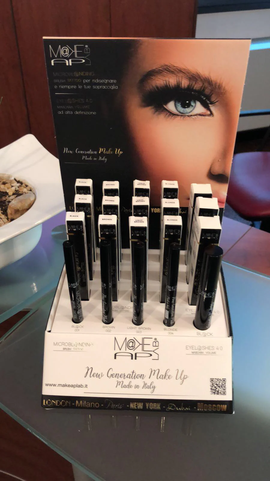 Prodotti make-up professionali nel punto vendita Beauty Centro Italia